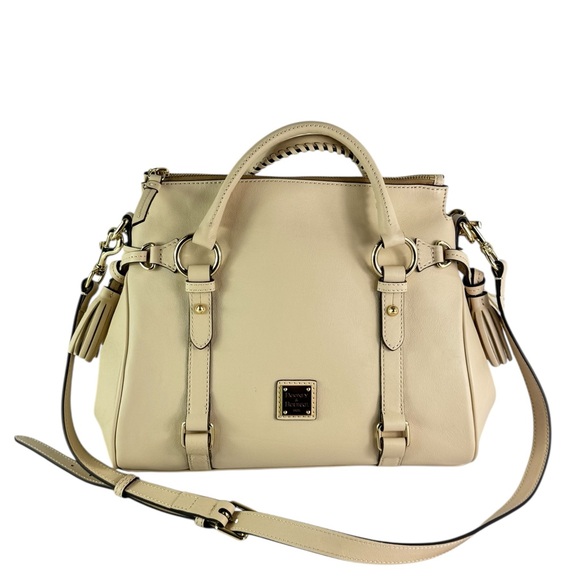 Dooney & Bourke Handbags - Dooney & Bourke Tan Leather Shoulder Bag